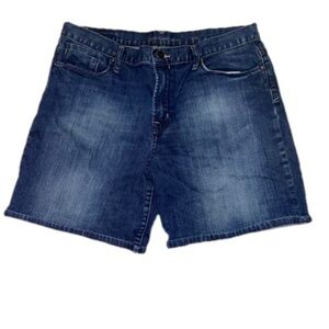 EUC Calvin Klein Jean Blue Grannycore Roll Up Bottom Cuffs Classy Size 32"-34"